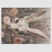 Weißes Kaninchen Seidenpapier (Vorderseite)