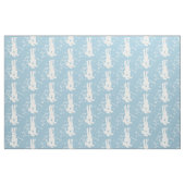 Weißes Kaninchen spät Stoff (Yard (91,4 cm))