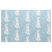 Weißes Kaninchen spät Stoff (Fat Quarter (45,7 x 55,9 cm))
