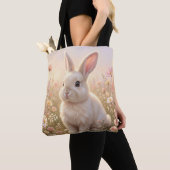 Weißes Kaninchen Tasche (Von Nahem)