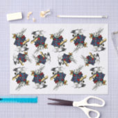 Weißes Kaninchen! Vintage klassische Alice im Seidenpapier (Handwerk)