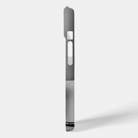 Weißes Kätzchen vor der Tür Case-Mate iPhone Hülle (Rückseite / Links)