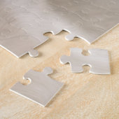 Weißes Katzen-Puzzlespiel Puzzle (Seite)