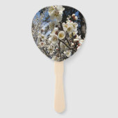 Weißes Kirschbär / Sakura / ラ(桜) Fächer (Rückseite)