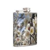 Weißes Kirschbär / Sakura / ラ(桜) Flachmann (Rechts)