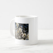 Weißes Kirschbär / Sakura / ラ(桜) Kaffeetasse (Vorderseite Links)