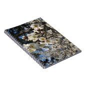 Weißes Kirschbär / Sakura / ラ(桜) Notizblock (Rechte Seite)