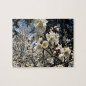 Weißes Kirschbär / Sakura / ラ(桜) Puzzle (Horizontal)
