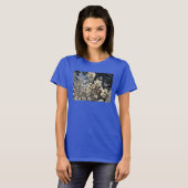 Weißes Kirschbär / Sakura / ラ(桜) T-Shirt (Vorne ganz)