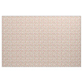 weißes Korgi-Stoffprint Blumendesign Stoff (Yard (91,4 cm))
