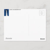 Weißes Kreuz Postkarte (Rückseite)