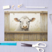 Weißes Kuh-Dekoupage-Tissue-Papier für Russel Seidenpapier (Handwerk)