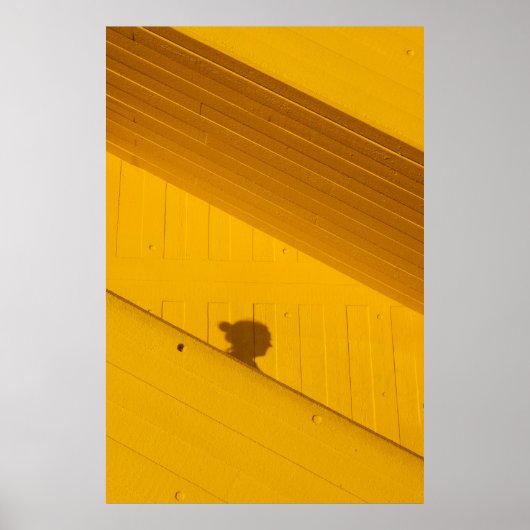 Weißes Kunststoffblech Poster (Vorne)