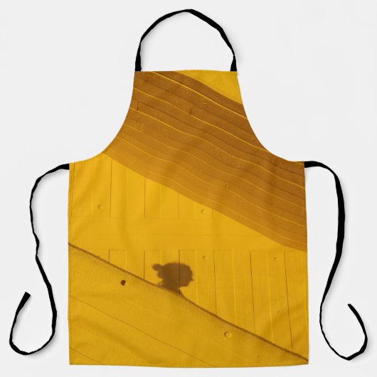 Weißes Kunststoffblech Schürze (Vorderseite)