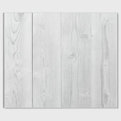 Weißes lackiertes Holz mit heller Textur Geschenkpapier (Flach)