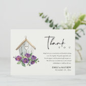 WEISSES LAND RUSTISCHES BLUMENGEBÄUDE EINLADUNG (Stehend Vorderseite)