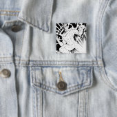 Weißes Laternen-Korps Button (Beispiel)