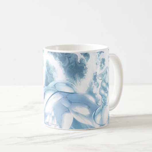 Weißes Laternenkorps - Farbe Kaffeetasse (VorderseiteRechts)