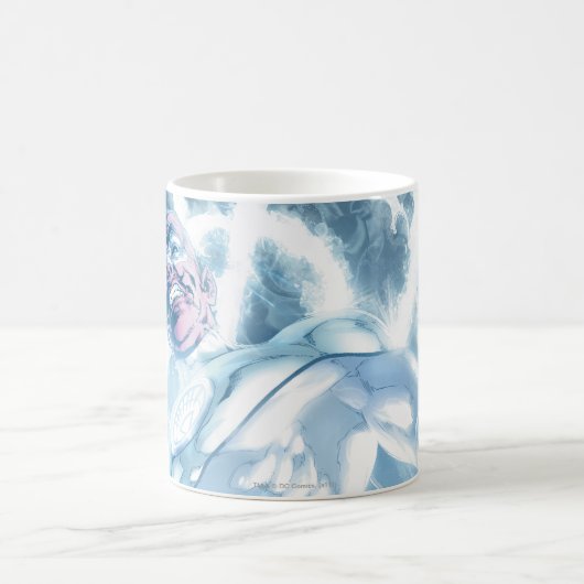 Weißes Laternenkorps - Farbe Kaffeetasse (Mittel)