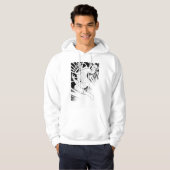 Weißes Laternenkorps Hoodie (Vorne ganz)