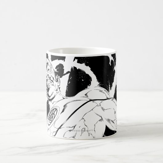 Weißes Laternenkorps Kaffeetasse (Mittel)