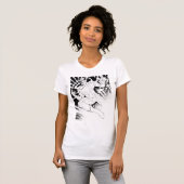 Weißes Laternenkorps T-Shirt (Vorne ganz)