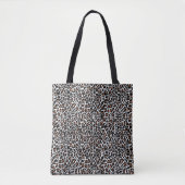 Weißes Leopardenblatt Tasche (Vorderseite)