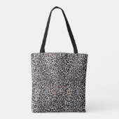 Weißes Leopardenblatt Tasche (Rückseite)