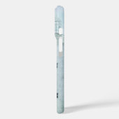 Weißes Leuchtturm mit Segelboot Case-Mate iPhone Hülle (Rückseite / Links)