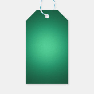 Weißes Licht auf Grün Geschenkanhänger