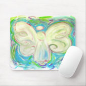 Weißes Licht-Engel Mousepad (Mit Mouse)