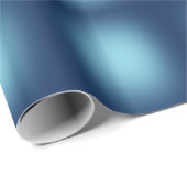 Weißes Licht in Blau Geschenkpapier (Rolleneckpunkt)