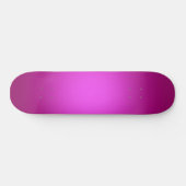 Weißes Licht in Rosa Skateboard (Horizontal)