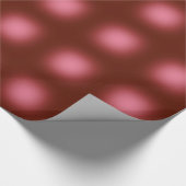 Weißes Licht in rot Geschenkpapier (Ecke)