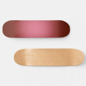 Weißes Licht in rot Skateboard (Horizontal)
