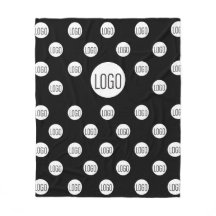 Weißes Logo auf schwarzem, einfachem Schritt und W