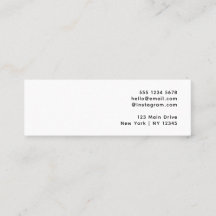 Weißes Logo | Custom Jewelier Stud Earring Brandin