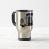 Weißes Luxus-Auto MERCEDES-BENZ 300 Reisebecher (Vorderseite Links)