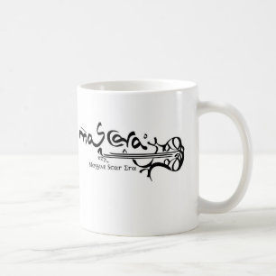 Weißes Mag Kaffeetasse