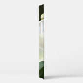 Weißes Magnolia Grüner Hintergrund Case-Mate iPhone Hülle (Rückseite / Rechts)