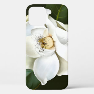 Weißes Magnolia Grüner Hintergrund Case-Mate iPhone Hülle