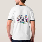 weißes Mail-T-Shirt T-Shirt (Schwarz voll)