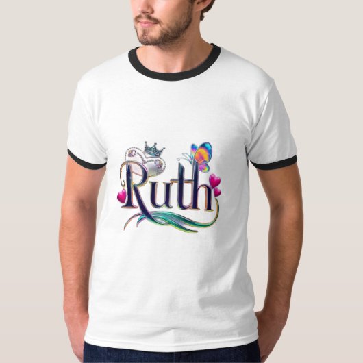 weißes Mail-T-Shirt T-Shirt (Vorderseite)