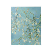 Weißes Mandelblüte von Vincent Van Gogh Notizblock (Rotiert)