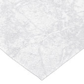 Weißes Marmor Plaster Stucco Gypsum Textur Kurzer Tischläufer (Ecke)