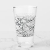 Weißes Marmorglas Glas (Vorderseite)