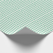 weißes, mattes Faltpapier Geschenkpapier (Ecke)
