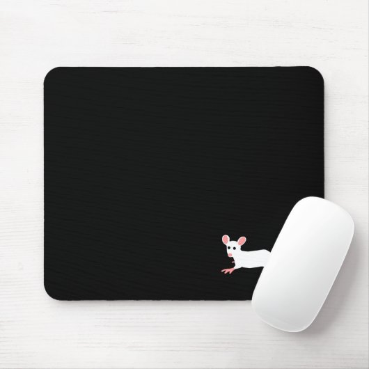weißes Mausmousepad Mousepad (Mit Mouse)