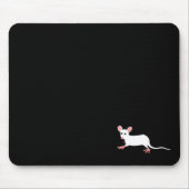 weißes Mausmousepad Mousepad (Vorne)