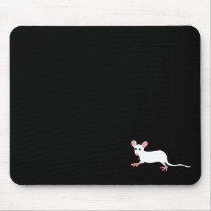 weißes Mausmousepad Mousepad
